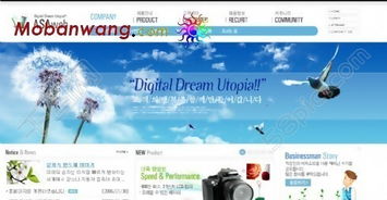 數碼產品代理公司網頁模板免費下載，HTML+CSS格式，設計編號15274638，千圖網優質資源
